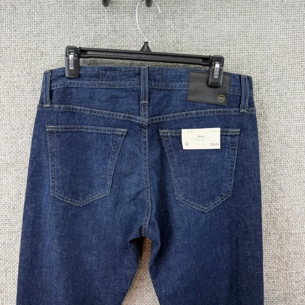 AG Adriano Goldschmied Tellis Modern Slim Jeans Mens 31x34 (Fits 32x33.5) New!